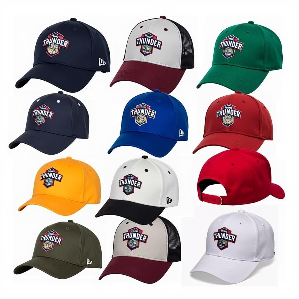 Trenton Thunder Baseball Hat Styles