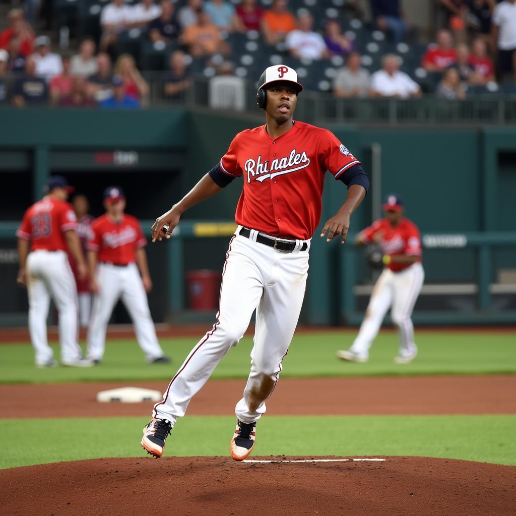 Triple-A Baseball Action