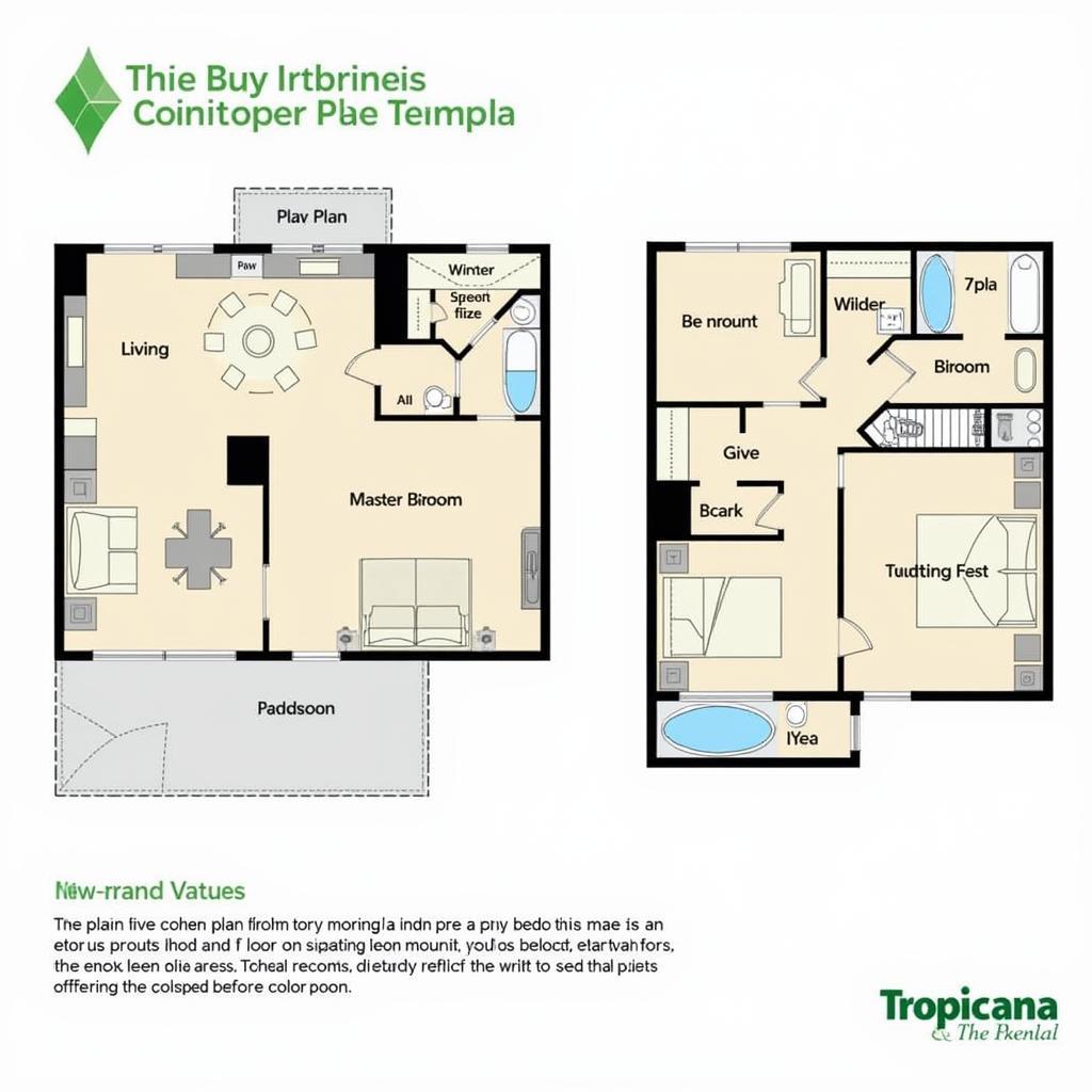 Tropicana Condo Floor Plan Layout