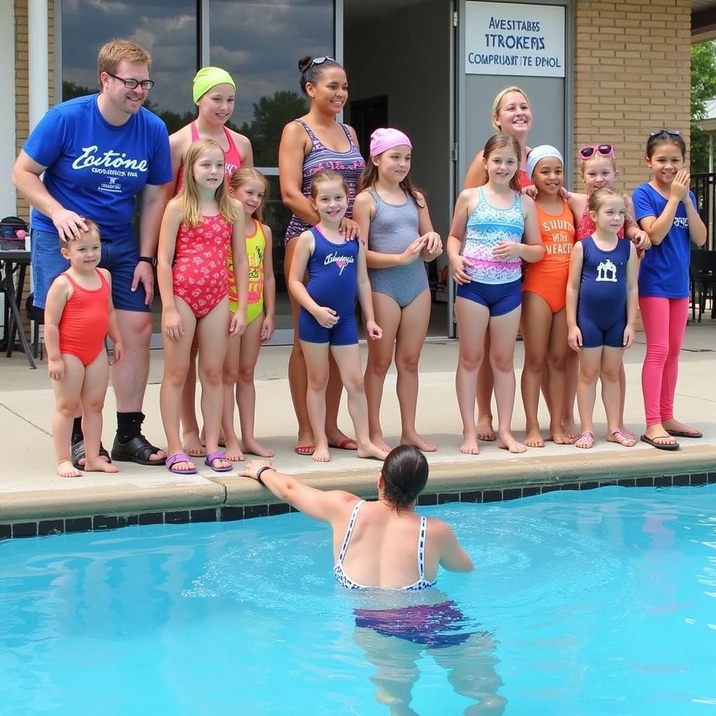 Swim Lessons at Tyrone Community Pool