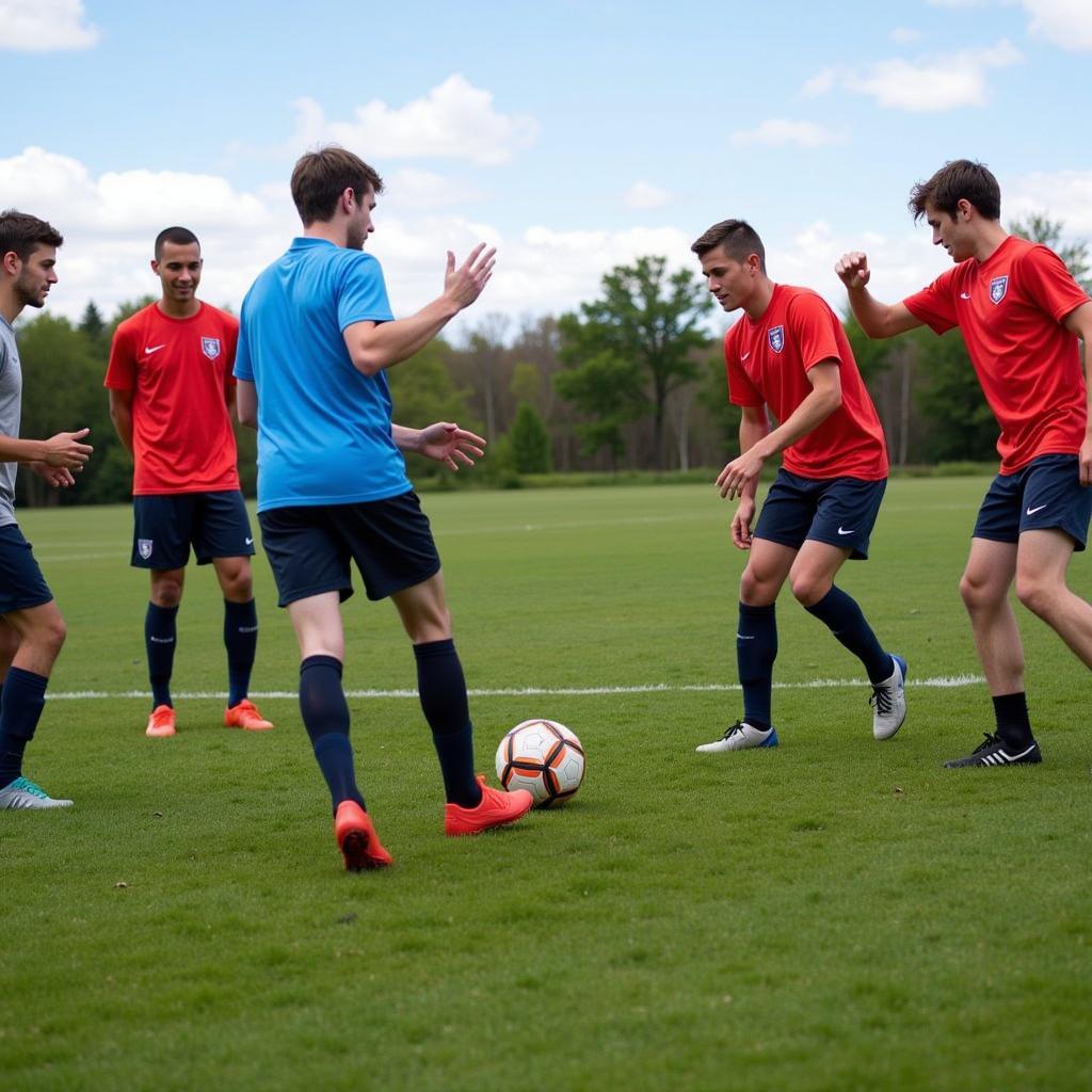 Soccer practice in Carson City with experienced coaches