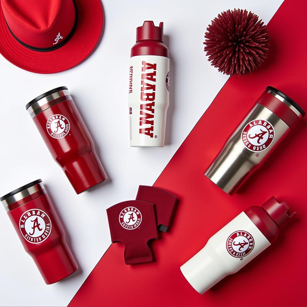 Variety of University of Alabama Tumblers