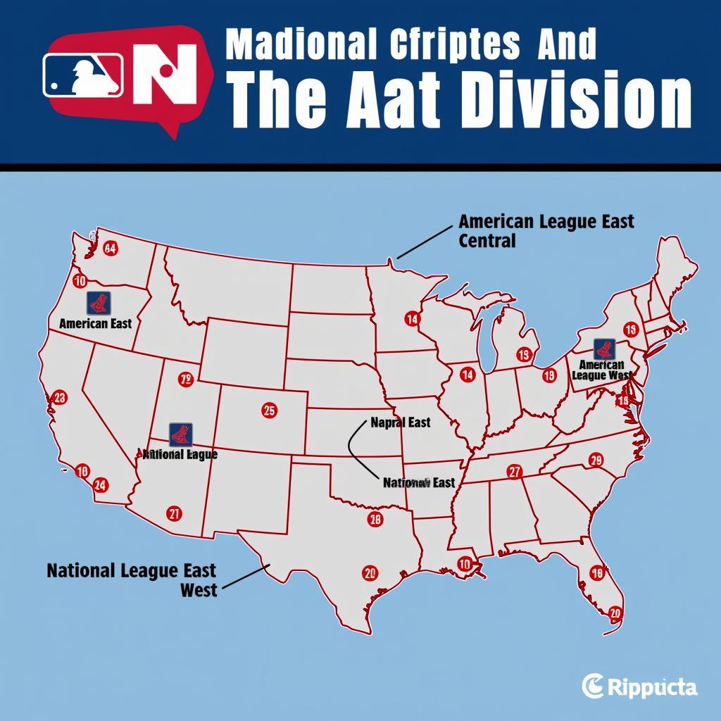 Major League Baseball Teams by Division