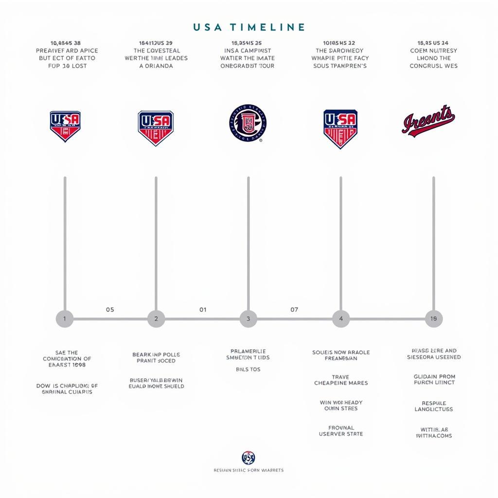 Evolution of USA Baseball Logo