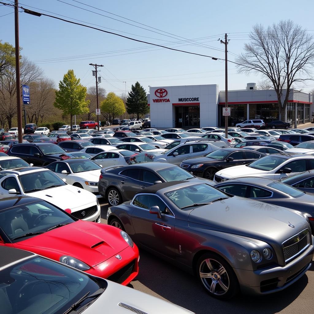 Wide Selection of Used Cars at a Dealership