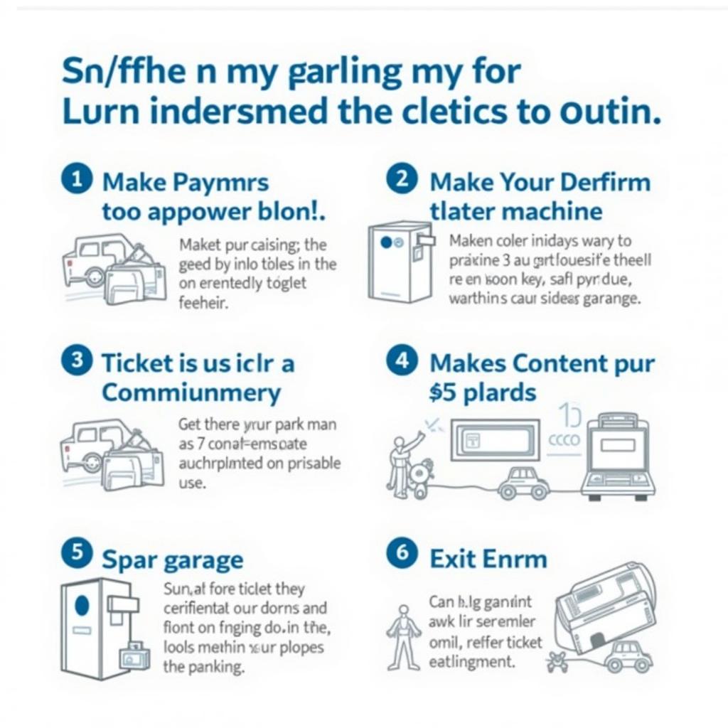 Step-by-Step Instructions for Using a Ticket-Based Parking Machine