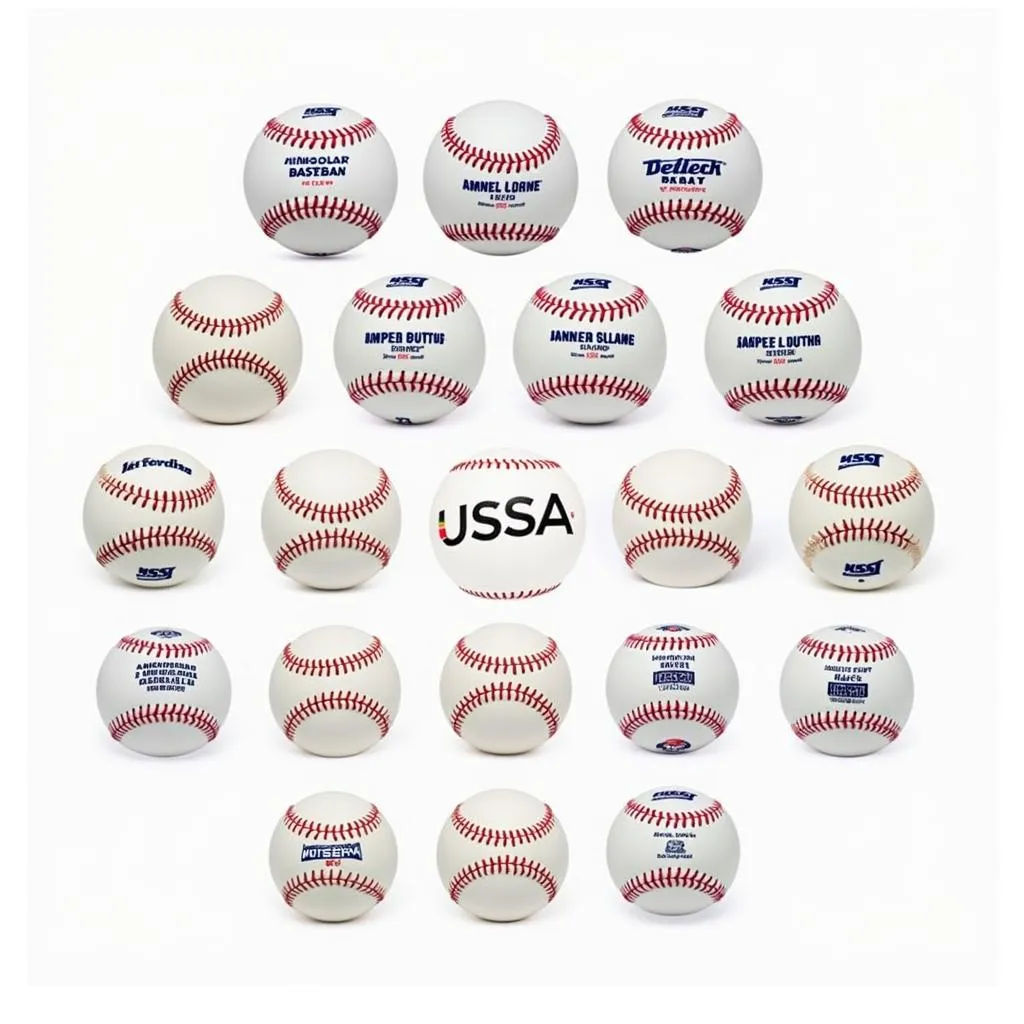 USSSA Diamond Baseballs for Youth Leagues