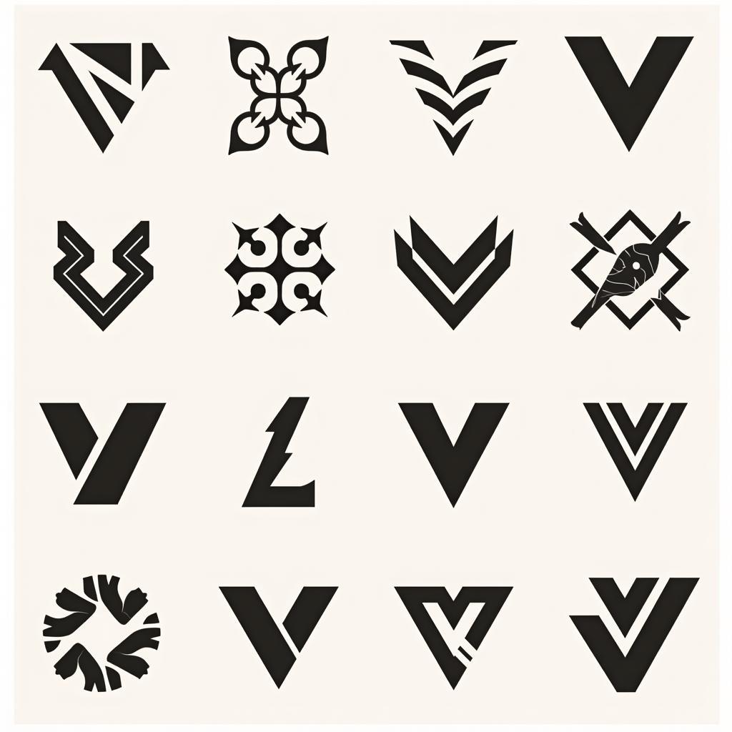 V Logo Design Inspiration