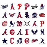 Various Printable MLB Team Logos