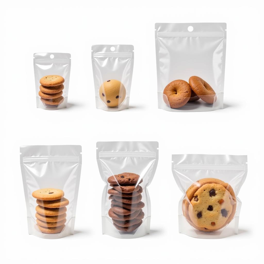 Different Types of Clear Plastic Cookie Packaging