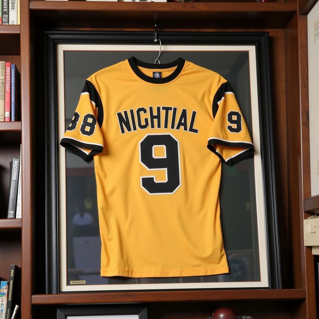 Framed Vintage 9-Ball Team Shirt