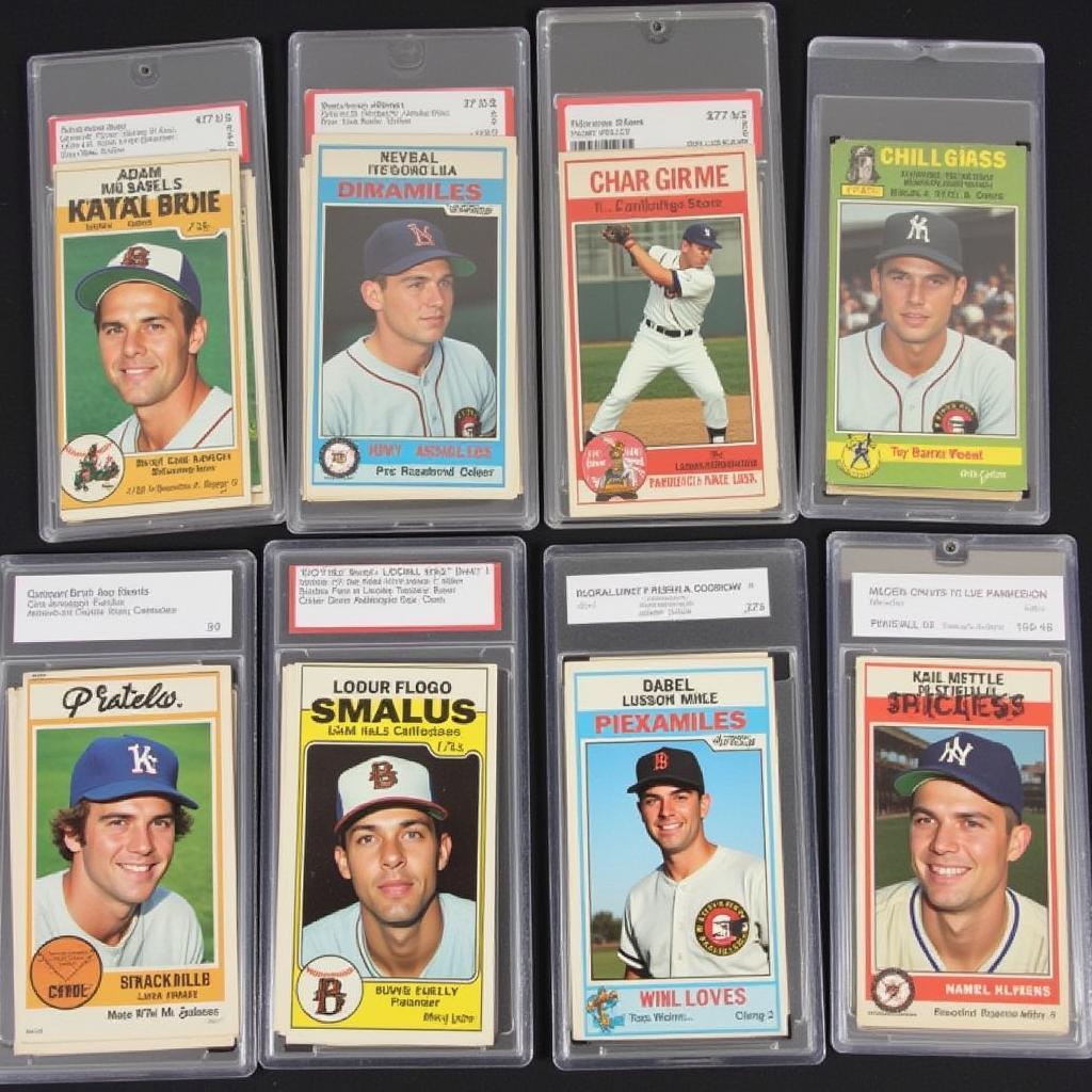 Vintage Baseball Card Collection