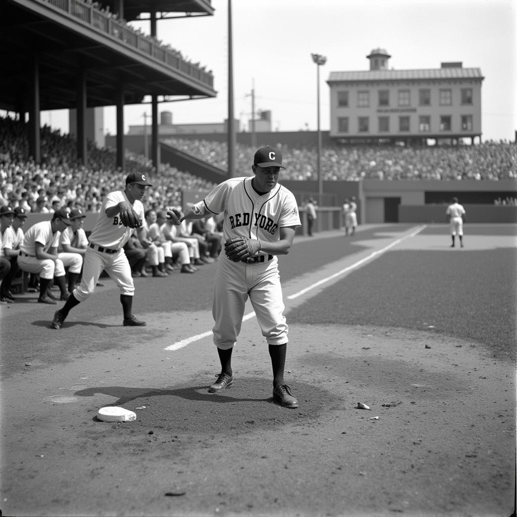 Vintage Baseball Photo