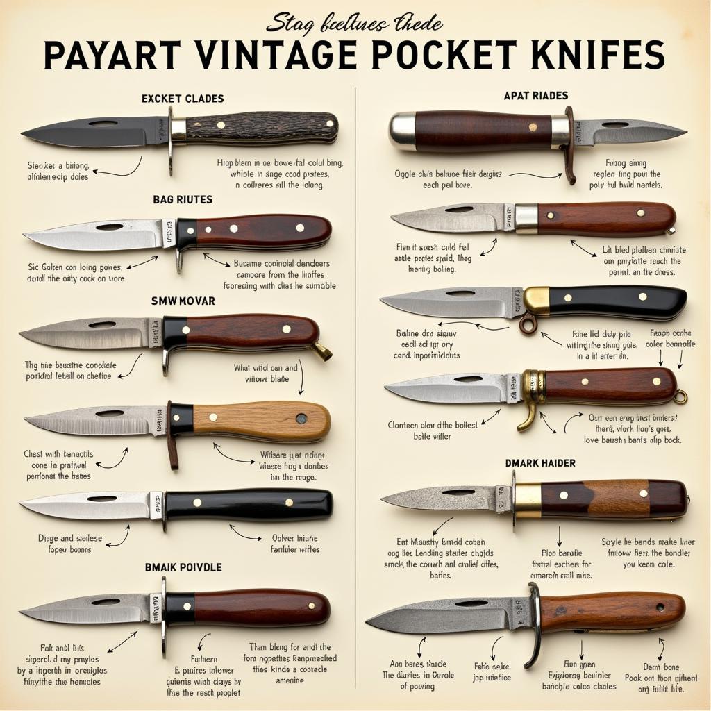 Vintage Pocket Knife Dating Features