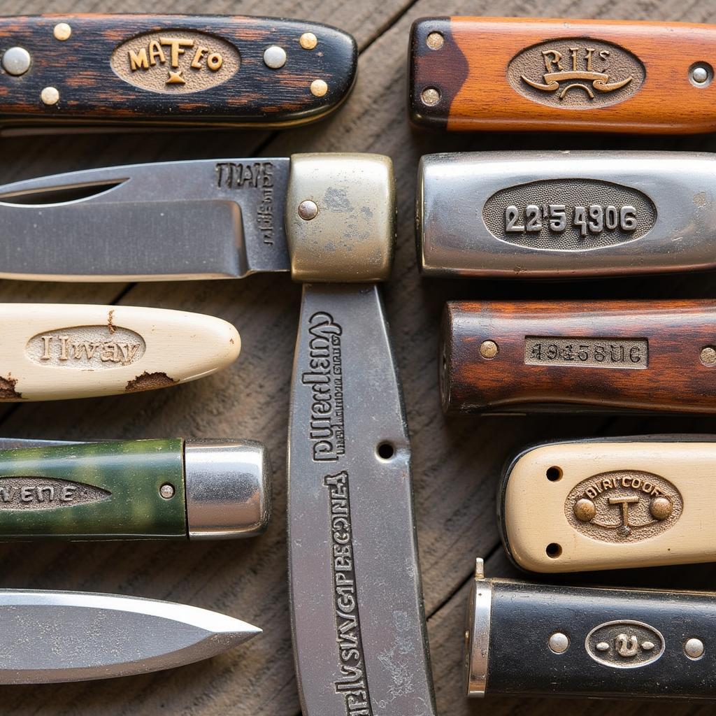 Vintage Pocket Knife Maker's Marks