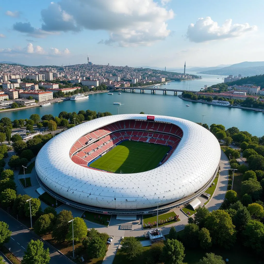 Vodafone Park Aerial View