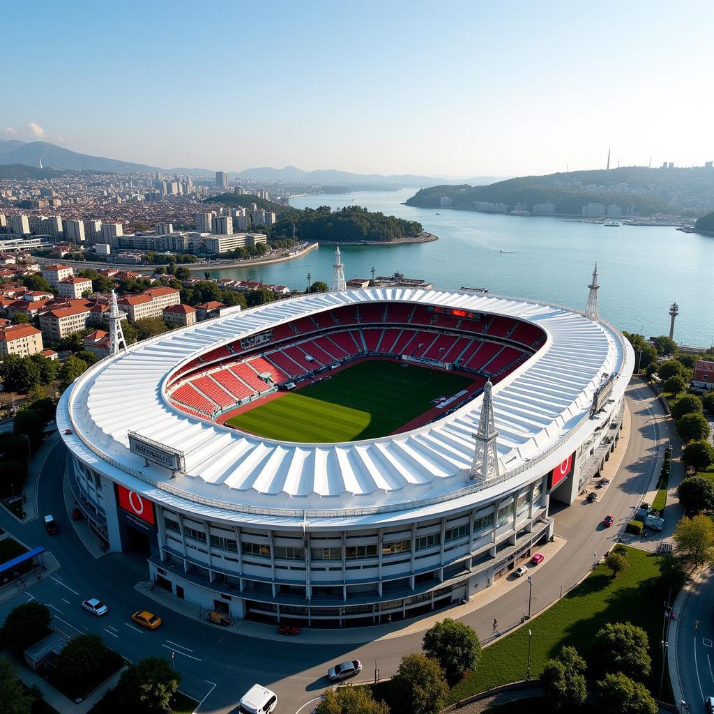 Vodafone Park Aerial View