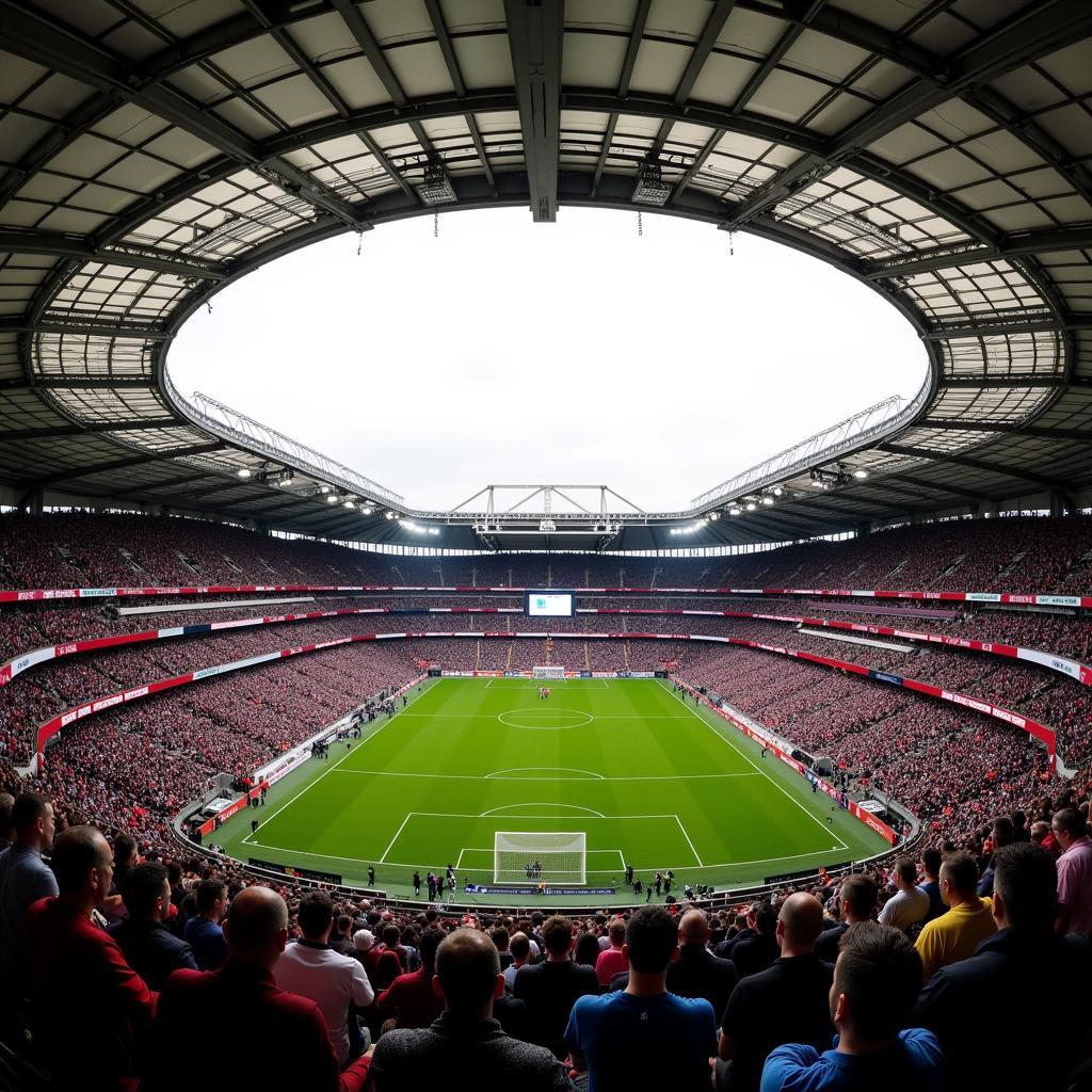 Vodafone Park Filled with Besiktas Fans