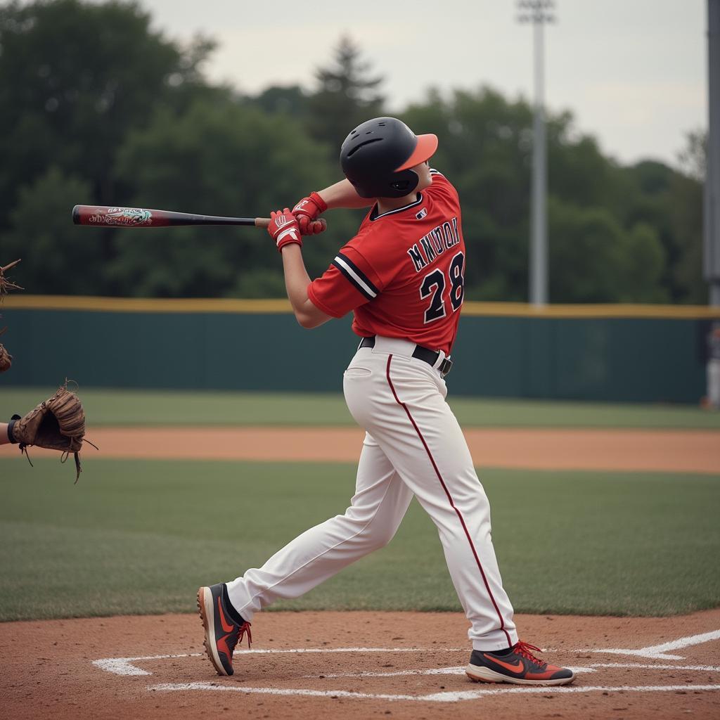 WAC Baseball Player Celebrating a Home Run