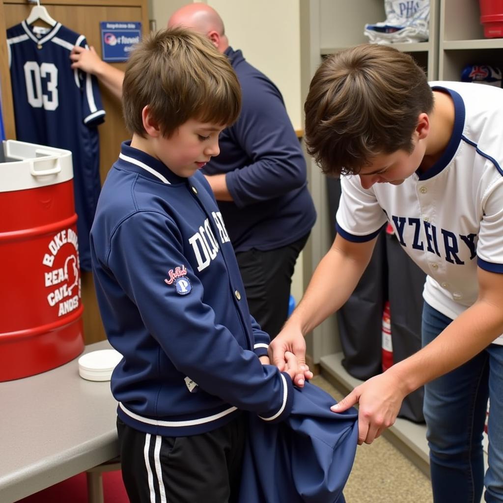 Washing and Storing Youth Batting Jackets