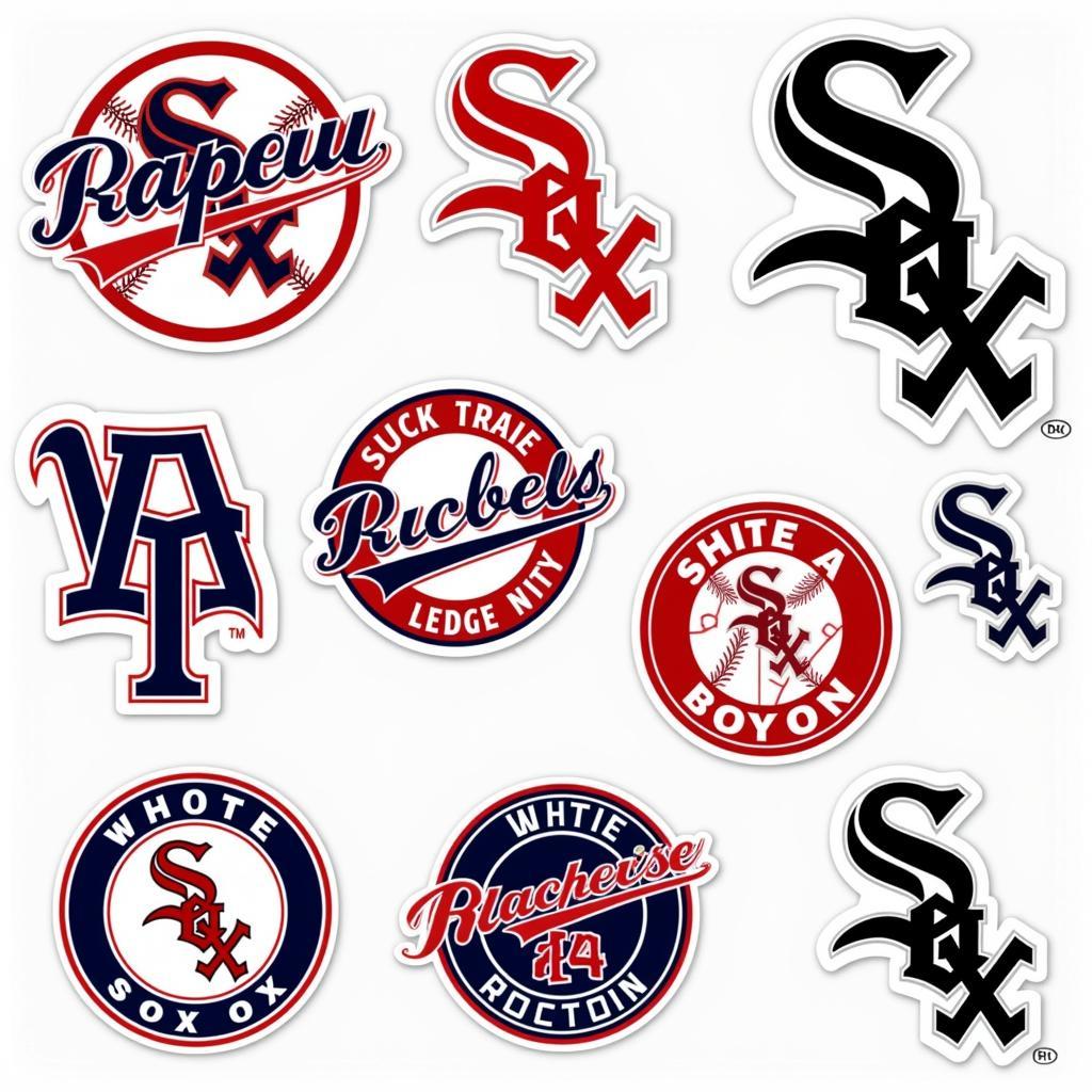 White Sox Logo Stickers