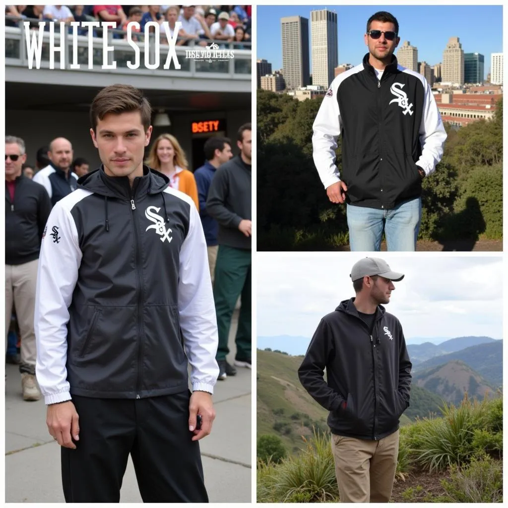 Different Styles of White Sox Windbreakers for Various Occasions