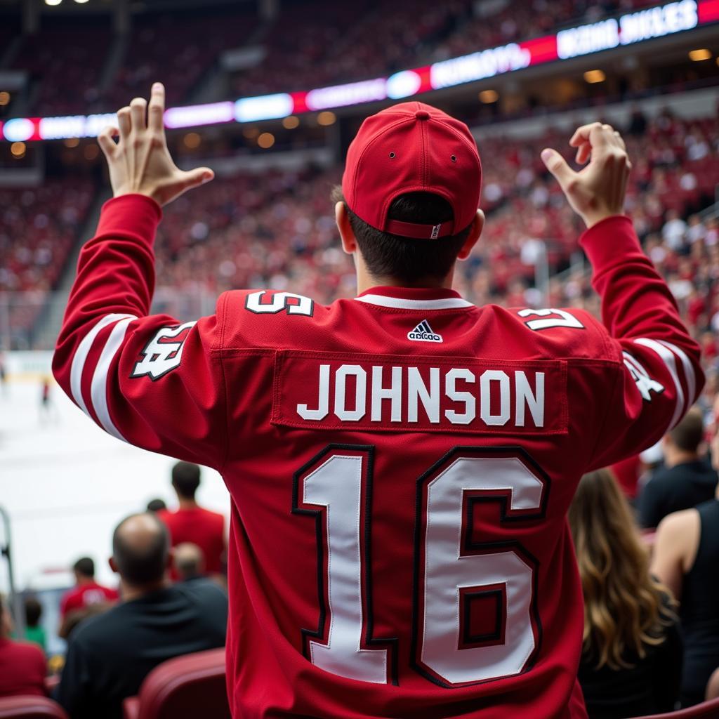 Wisconsin Badgers Hockey Jersey