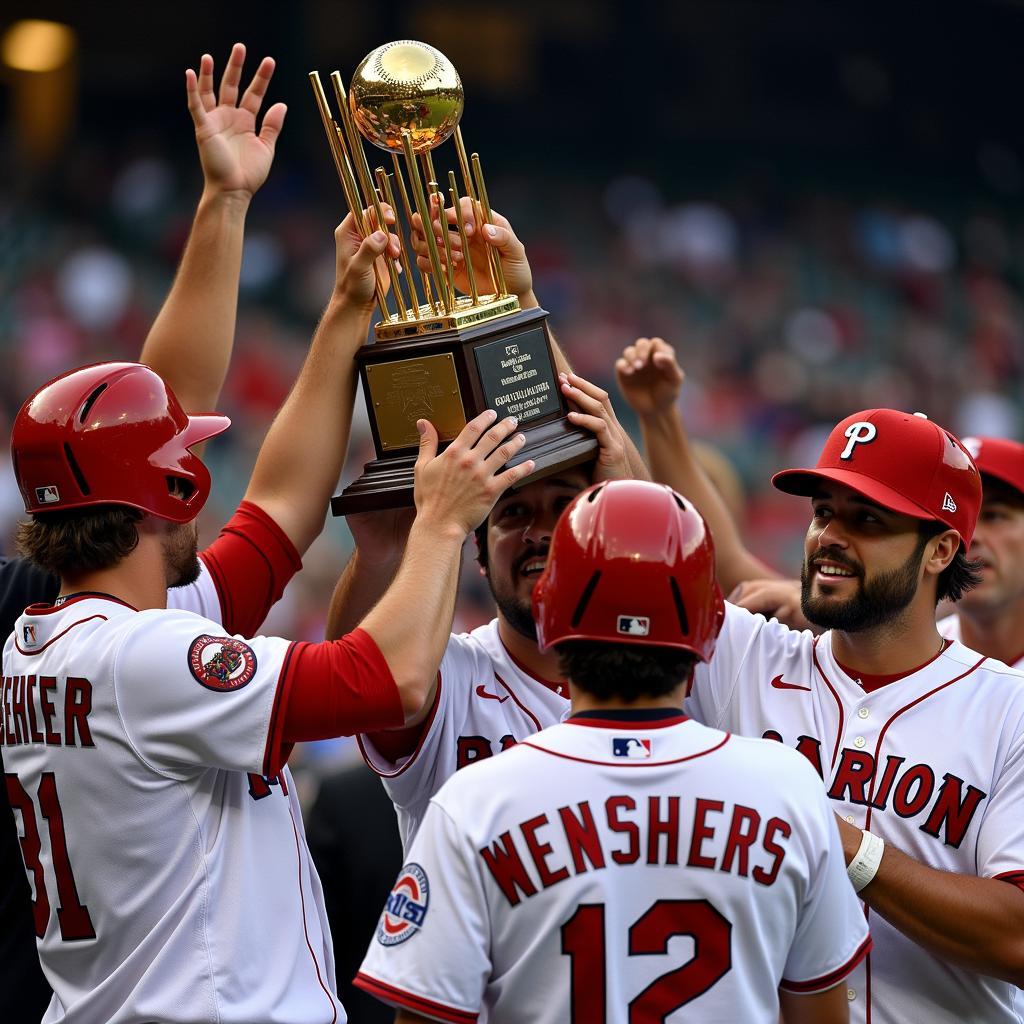 World Series Trophy Presentation