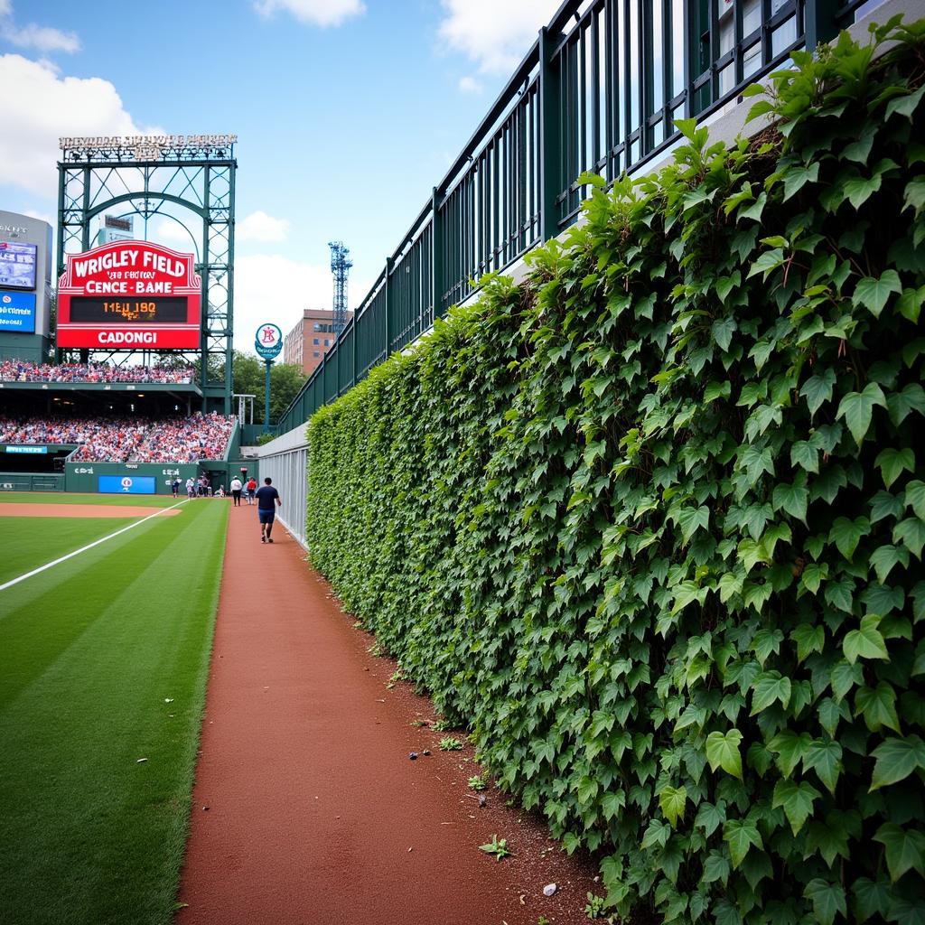 Wrigley Field in Chicago