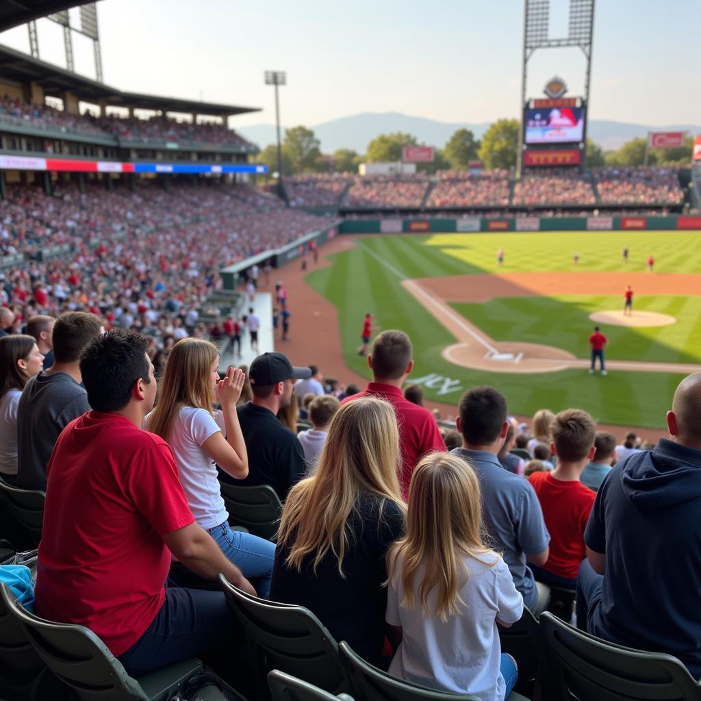 Wyoming Minor League Baseball: Cheering Fans