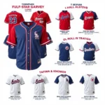 Different Youth All-Star Baseball Jersey Designs