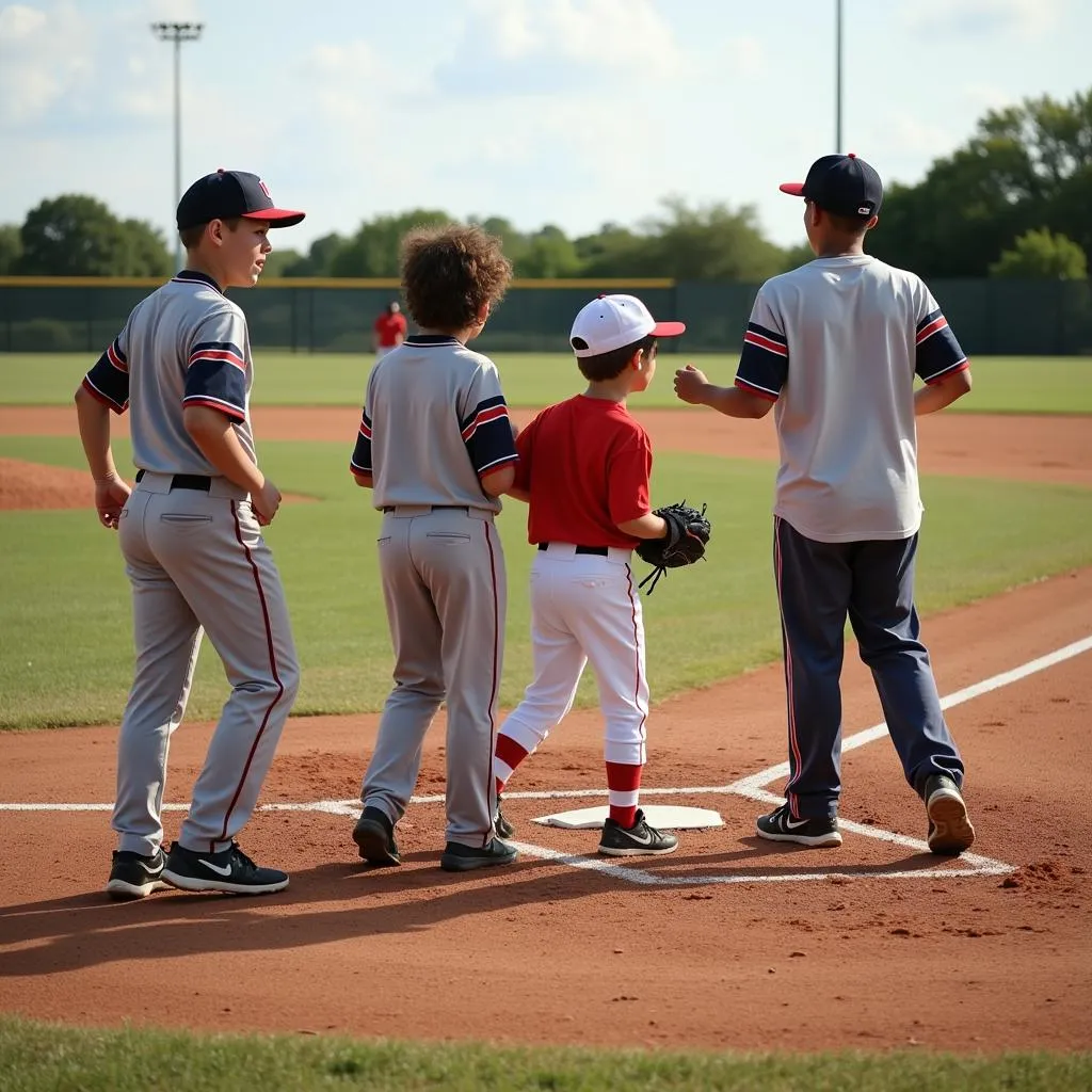 Youth Baseball Team in Southeast Texas