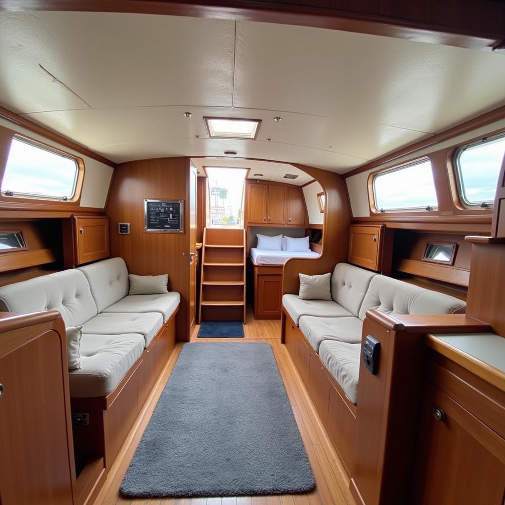 1979 Sea Ray Weekender 260 Interior Cabin