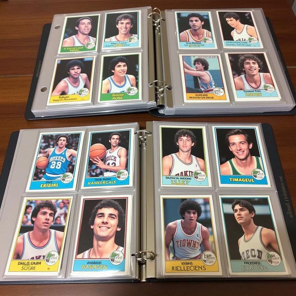 Displaying a Complete 1979 Topps Basketball Card Set