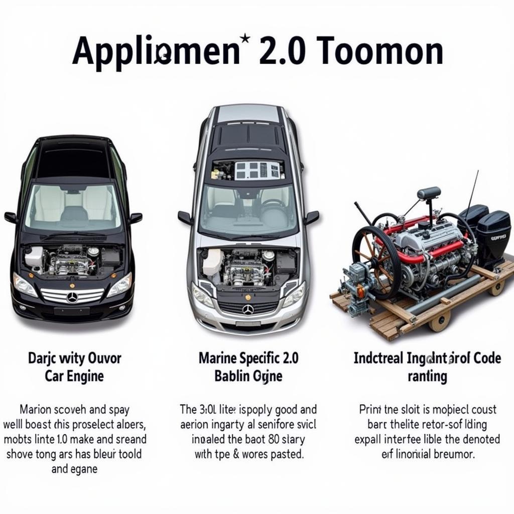 2.0 Motor Applications: Car, Boat, Industrial