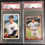 Grading a 2011 Topps Mickey Mantle Card by PSA and BGS