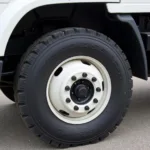 Commercial Truck Fitted with 245 70 R 17.5 Tires