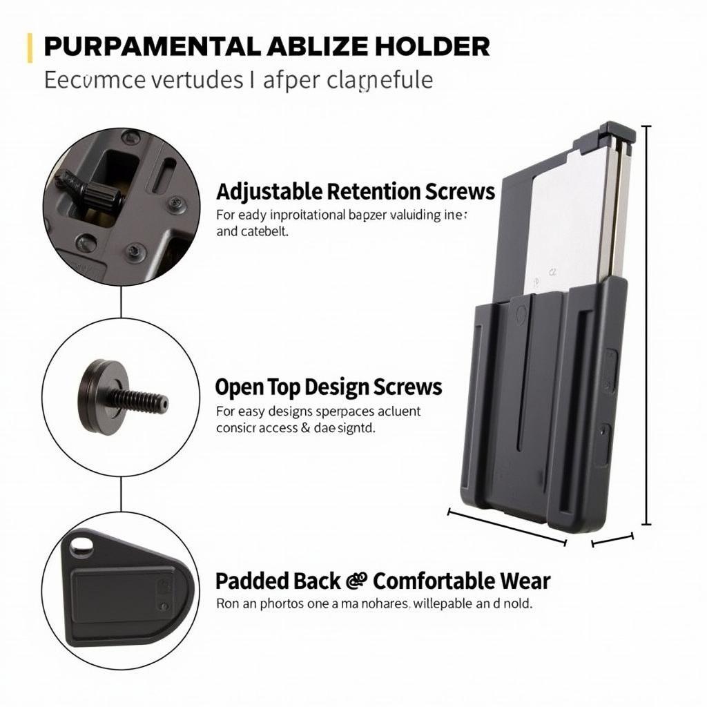 Key Features of a 45 Cal Magazine Holder