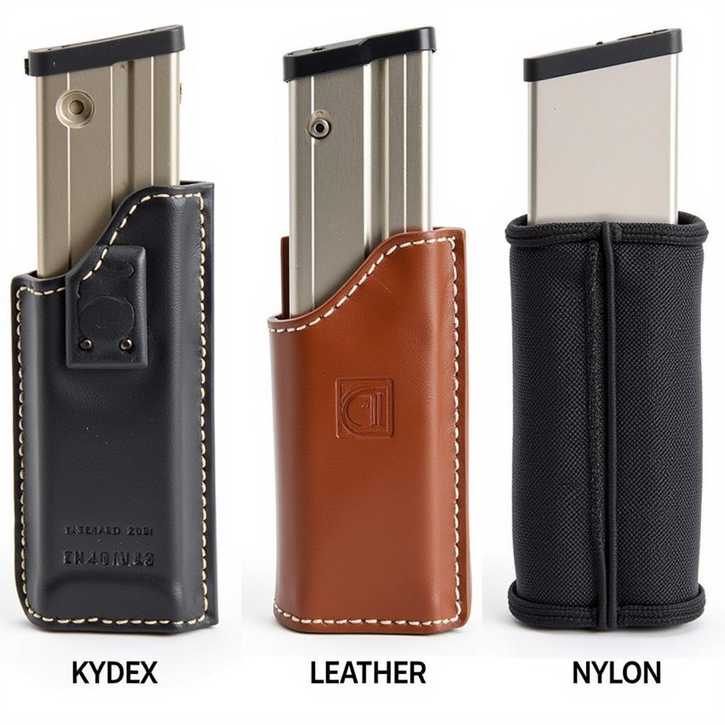 Materials Used in 45 Cal Magazine Holders