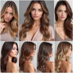 9-7 hair color variations for cool, warm, and neutral skin tones