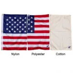 American Flag Materials: Nylon, Polyester, and Cotton