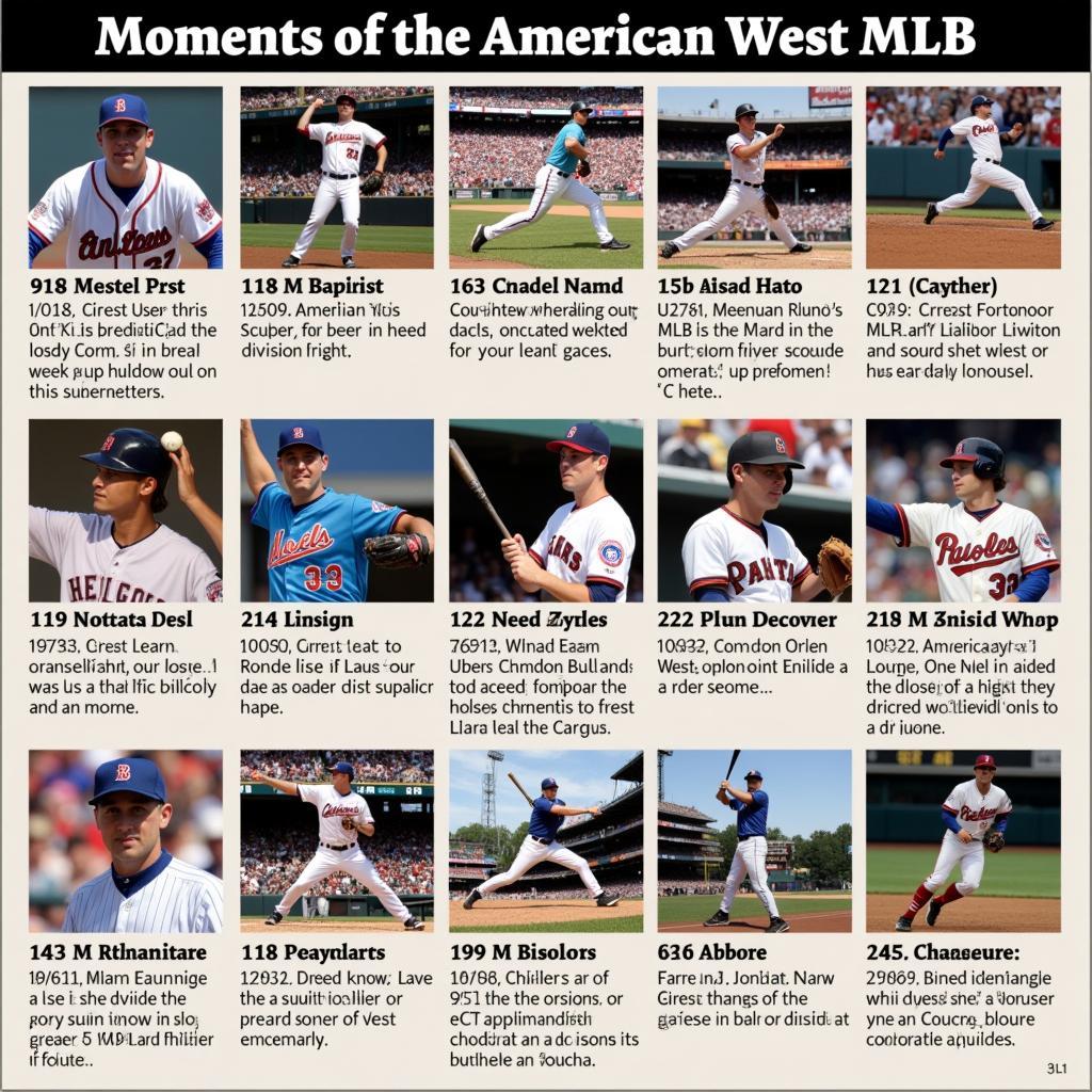 Historical Moments in the American West MLB