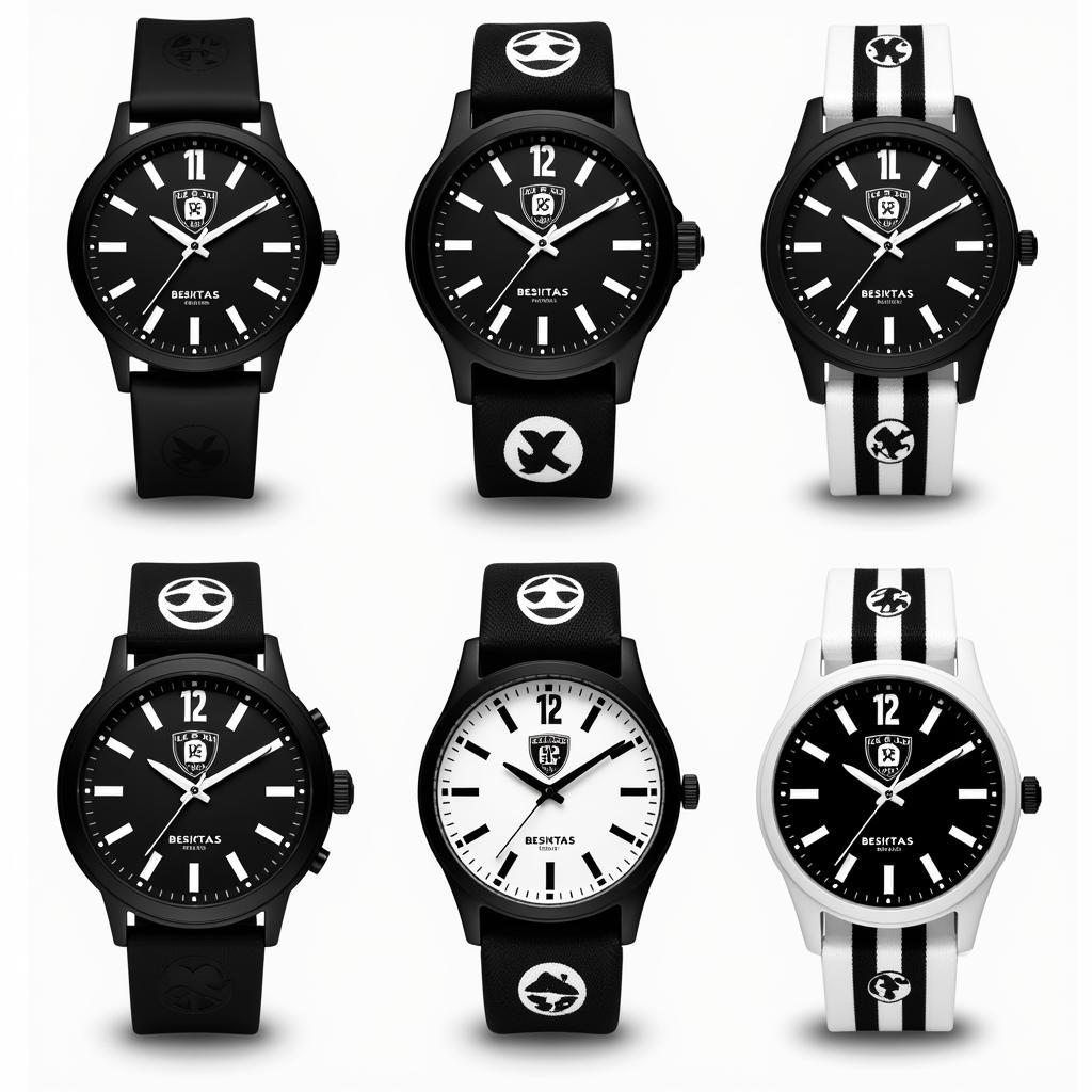 Collection of Angel Clover Watches with Besiktas Theme