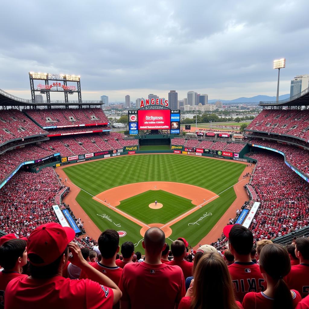 Angels Stadium in Anaheim