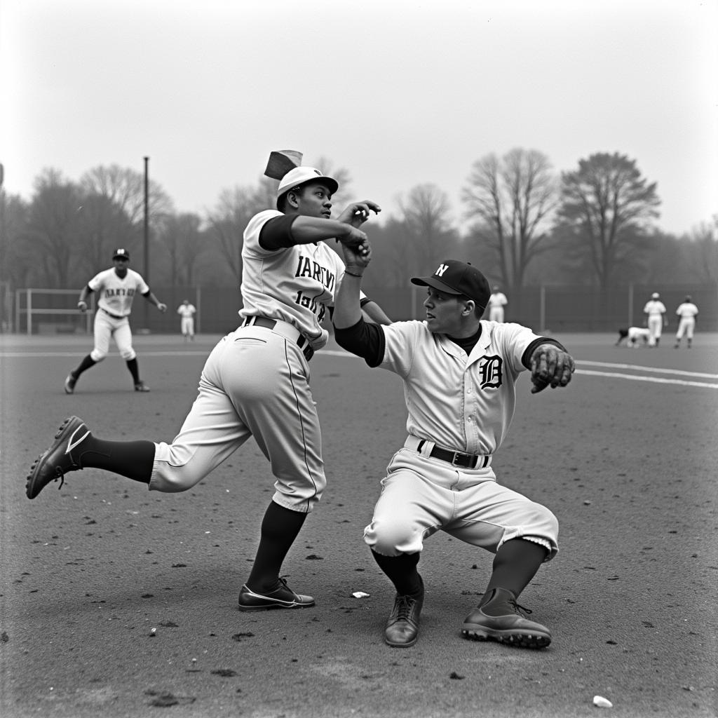 Historic Moment in Army Navy Baseball Game