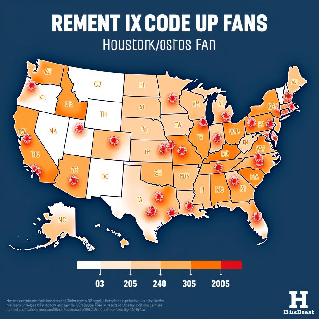 Astros Belt Map Showing Fan Distribution