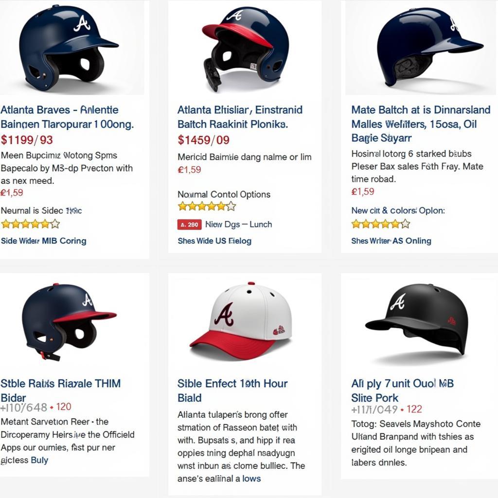 Where to buy Atlanta Braves batting helmets