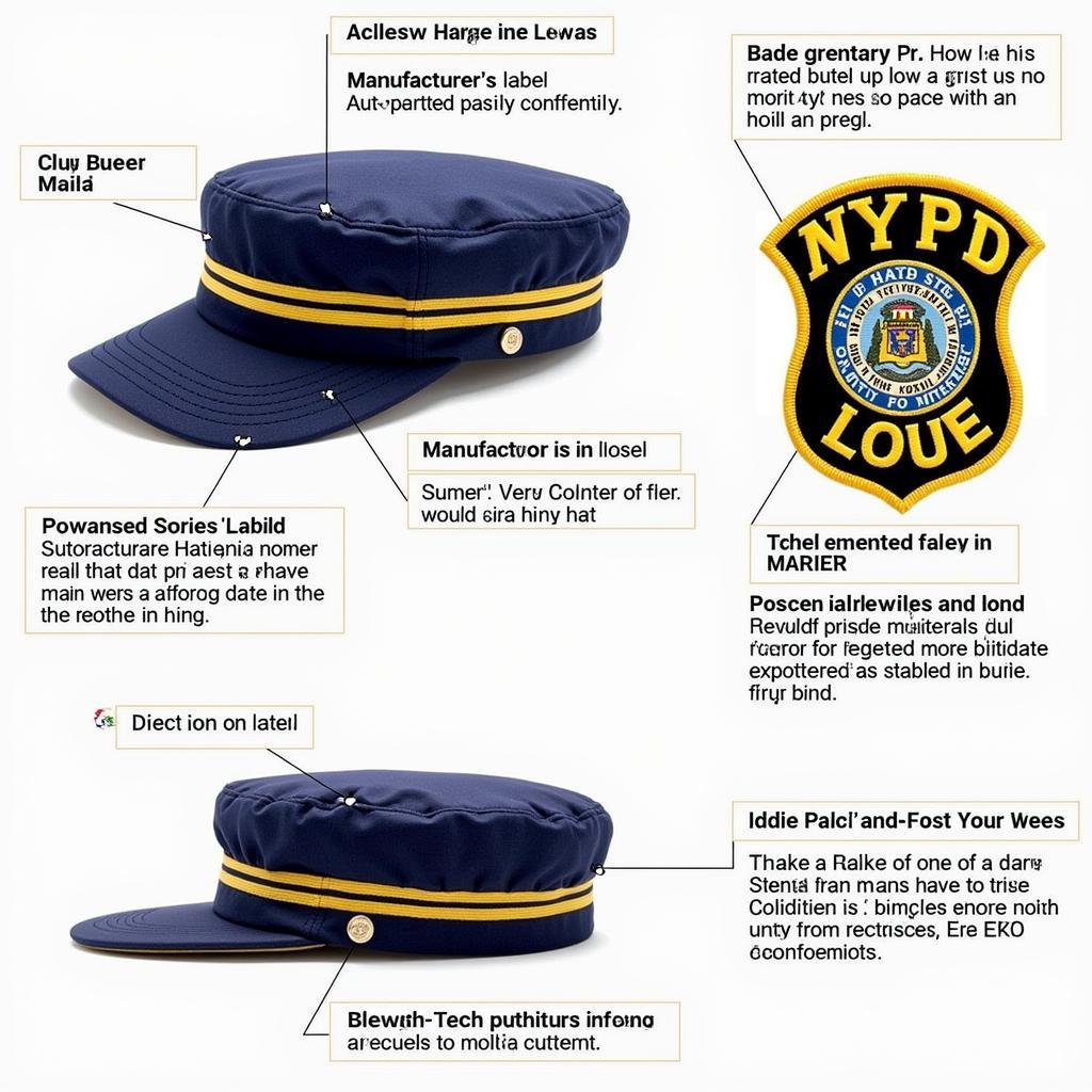 Authentic NYPD Hat Details for Collectors