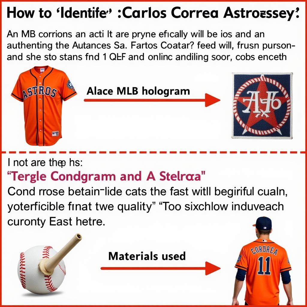 Authenticating a Carlos Correa Houston Astros Jersey