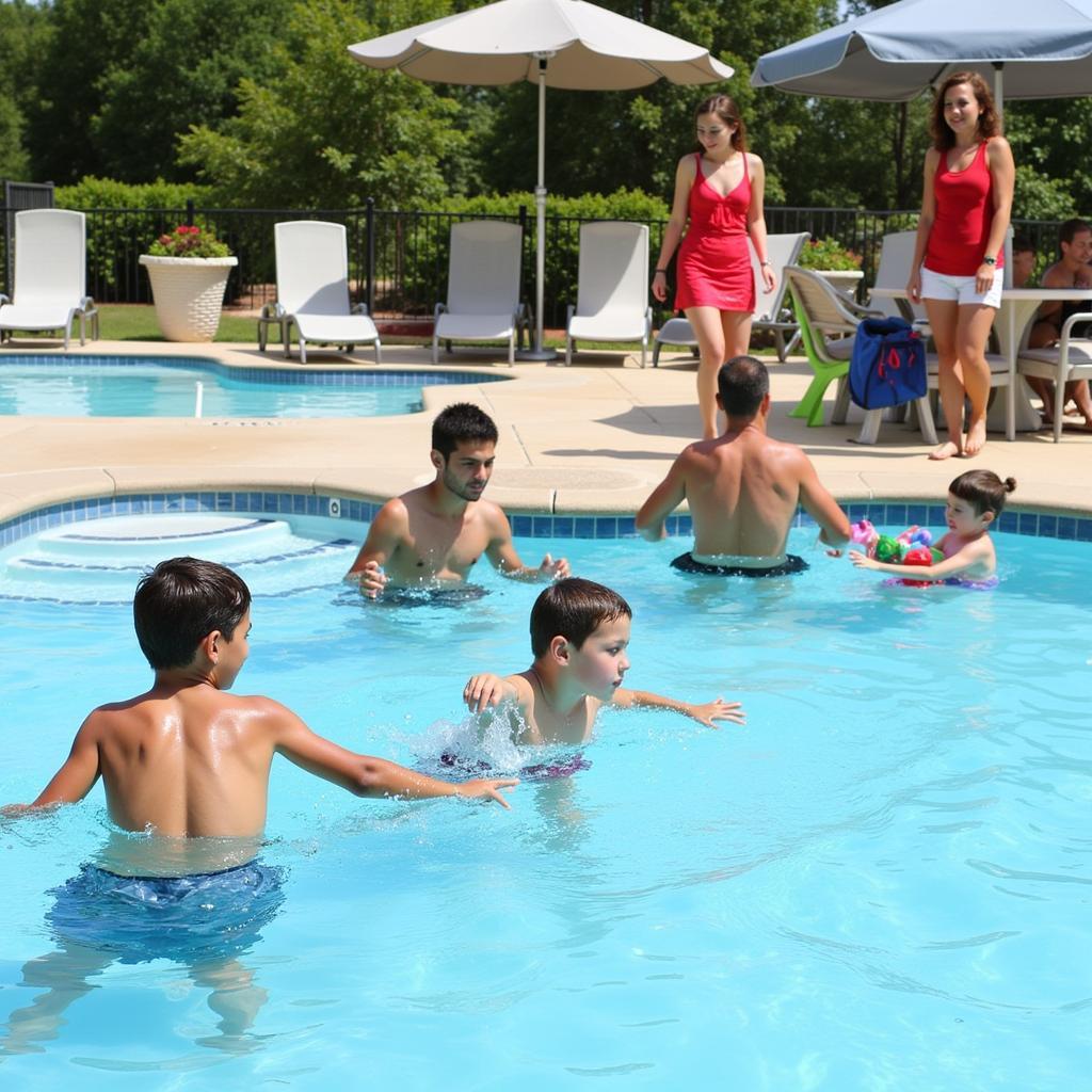 Family Fun at Ava Pool - Besiktas